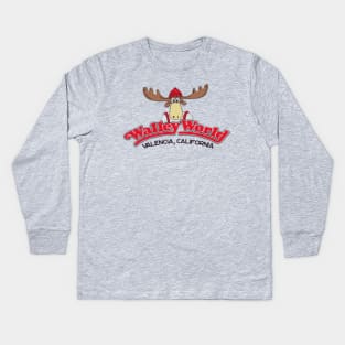 Wally World Theme Park T-Shirt Kids Long Sleeve T-Shirt